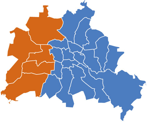 Karte von Havelland